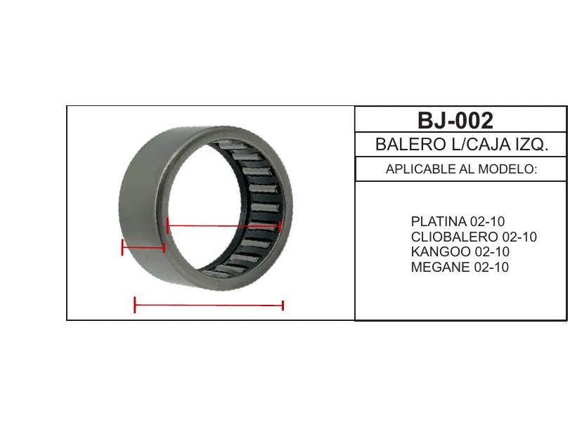 Balero de soporte de flecha MATZKA