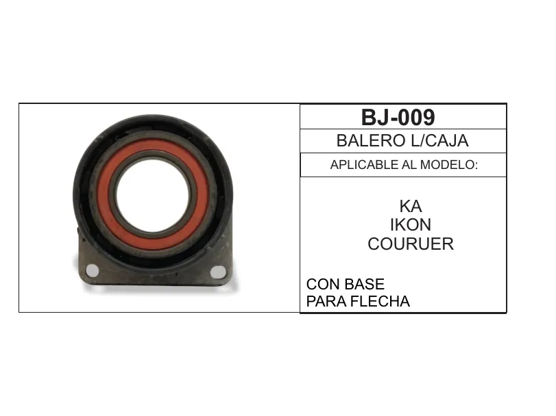 Balero de soporte de flecha MATZKA
