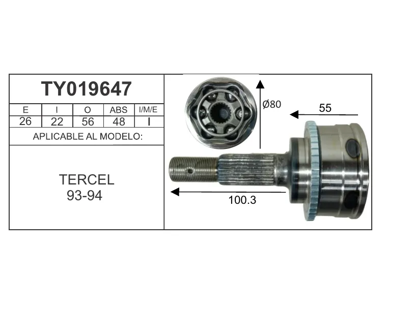 Espiga lado rueda MATZKA