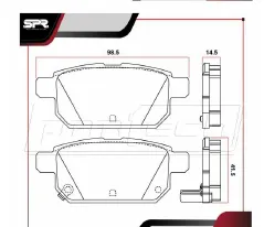 Pastillas de frenos Rodatech