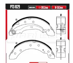 Zapatas para freno de tambor Rodatech