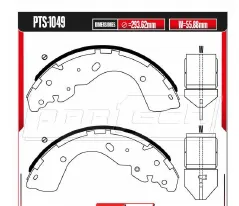 Zapatas para freno de tambor Rodatech