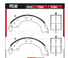 Zapatas para freno de tambor Rodatech
