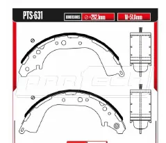 Zapatas para freno de tambor Rodatech