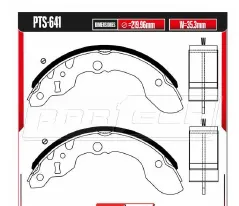 Zapatas para freno de tambor Rodatech