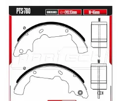 Zapatas para freno de tambor Rodatech
