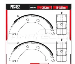 Zapatas para freno de tambor Rodatech