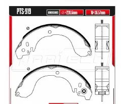 Zapatas para freno de tambor Rodatech