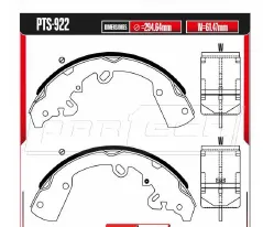 Zapatas para freno de tambor Rodatech