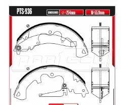 Zapatas para freno de tambor Rodatech