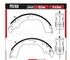 Zapatas para freno de tambor Rodatech
