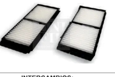 Filtro de cabina UNIFIL