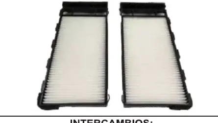 Filtro de cabina UNIFIL